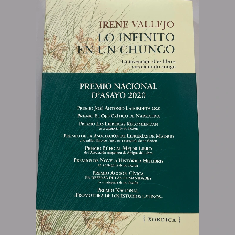 Lo infinito en un chunco – Irene Vallejo